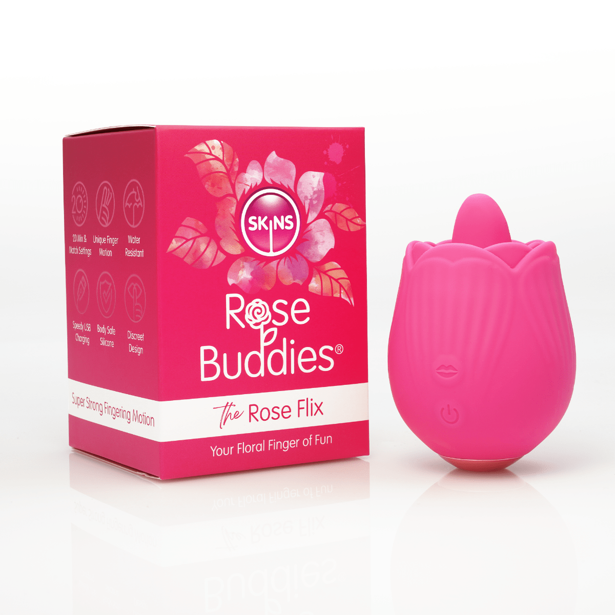 Skins - Valentine's Rose Buddies - The Rose Flix | Multifunction Clitoral Stimulator Skins - For Me To Love