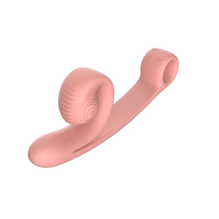 Snail Vibe - Extra Powerful Duel Stimulating Vibrator - USB Rechargeable | Peachy Pink Snail Vibe - For Me To Love