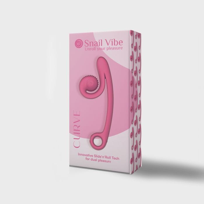 Snail Vibe - Extra Powerful Duel Stimulating Vibrator - USB Rechargeable | Pink Snail Vibe - For Me To Love