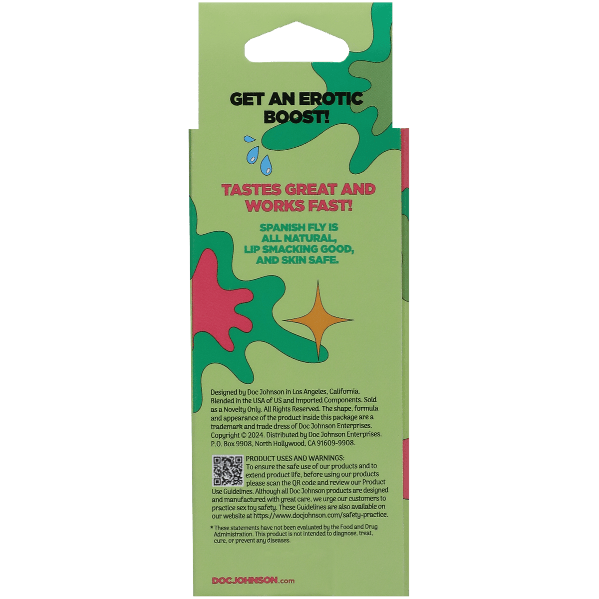 Spanish Fly Sex Liquid - Juicy Watermelon | 29ml Doc Johnson - For Me To Love