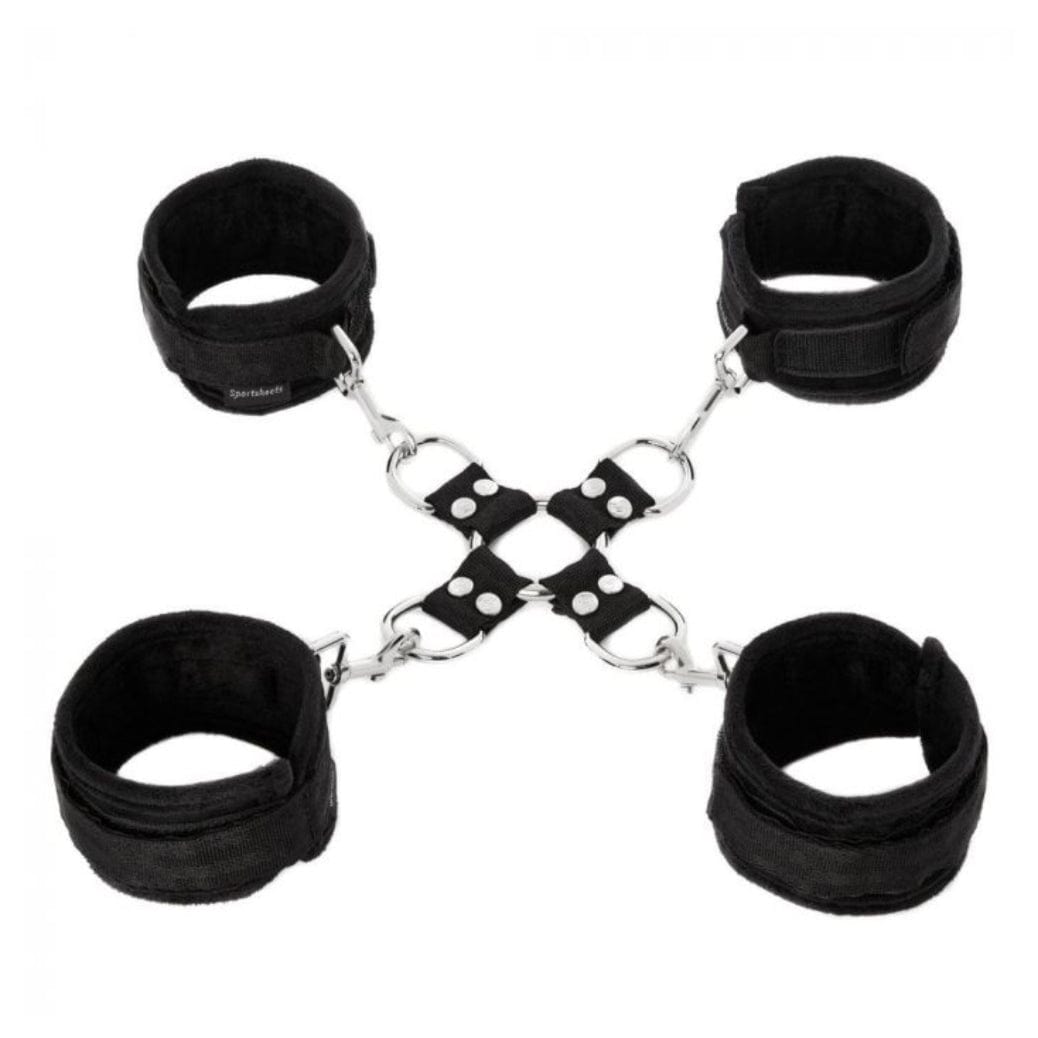 Sportsheets Hog Tie & Cuff Set Sportsheets - For Me To Love