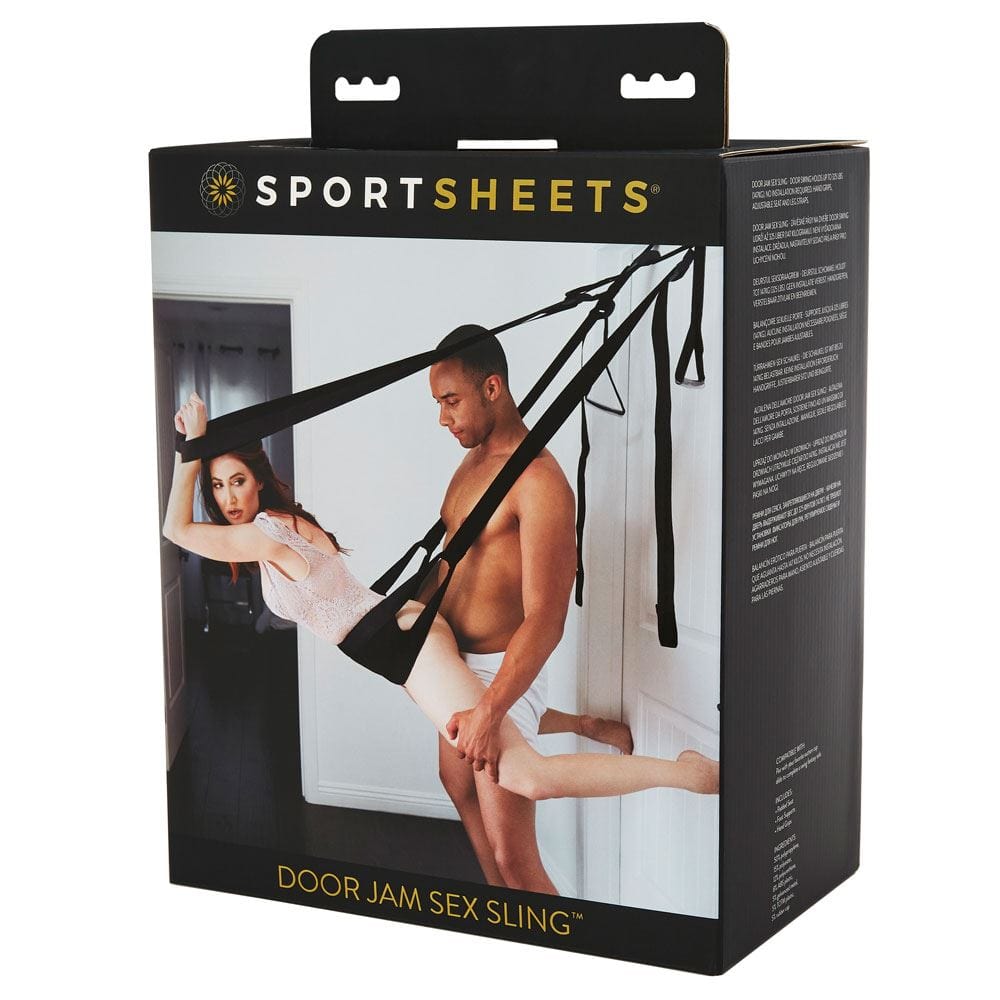 Sportsheets Sportsheets Door Jam Sex Sling Black