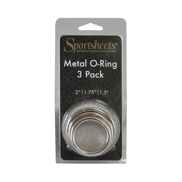 Sportsheets Sportsheets Metal O-Ring 3 Pack