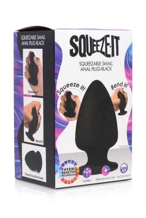 Squeeze-It - Squeezable Silicone Anal Butt Plug | Size Small Squeeze-It - For Me To Love