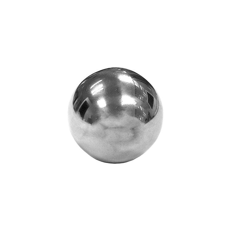 Stainless Steel 50mm Weighted Anal Ball with Screw Thread Rouge Stainless - For Me To Love