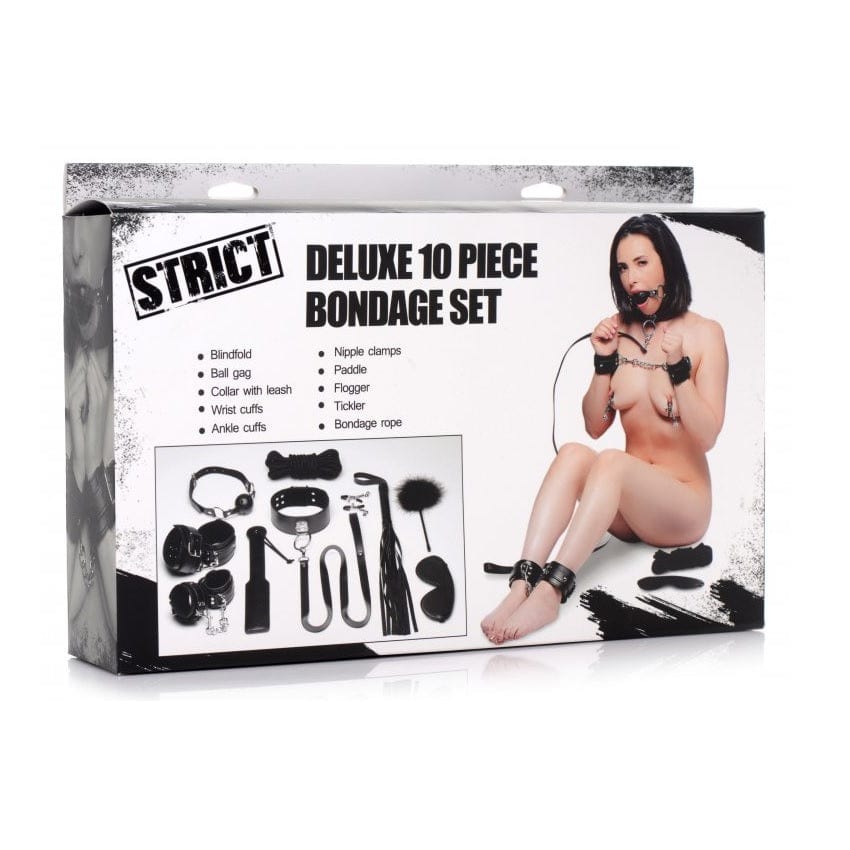 Strict Strict Deluxe 10 Piece Bondage Set