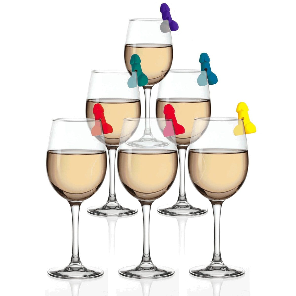 Super Fun Cock-Tail Markers | Set of 6 Little Genie - For Me To Love