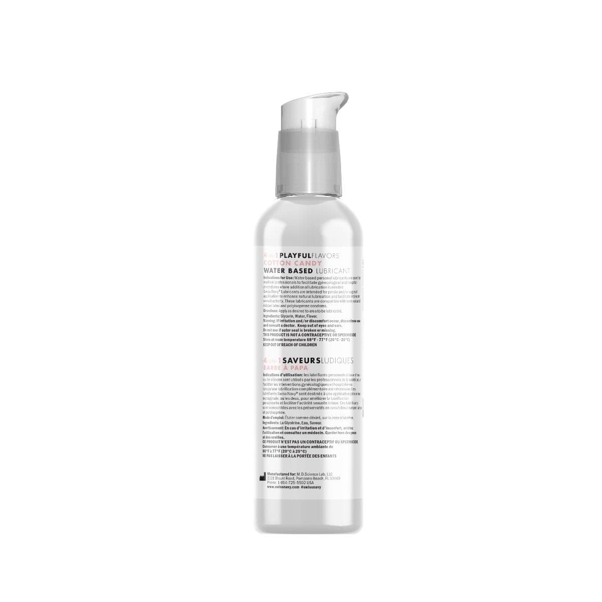 Swiss Navy - 4 in 1 Cotton Candy Personal Lubrication | 118ml Swiss Navy - For Me To Love