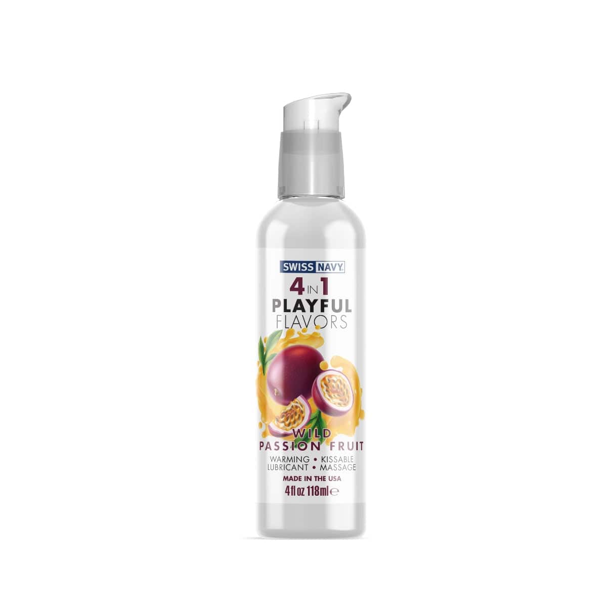 Swiss Navy - 4 in 1 Passion Fruit Personal Lubrication | 118ml Swiss Navy - For Me To Love