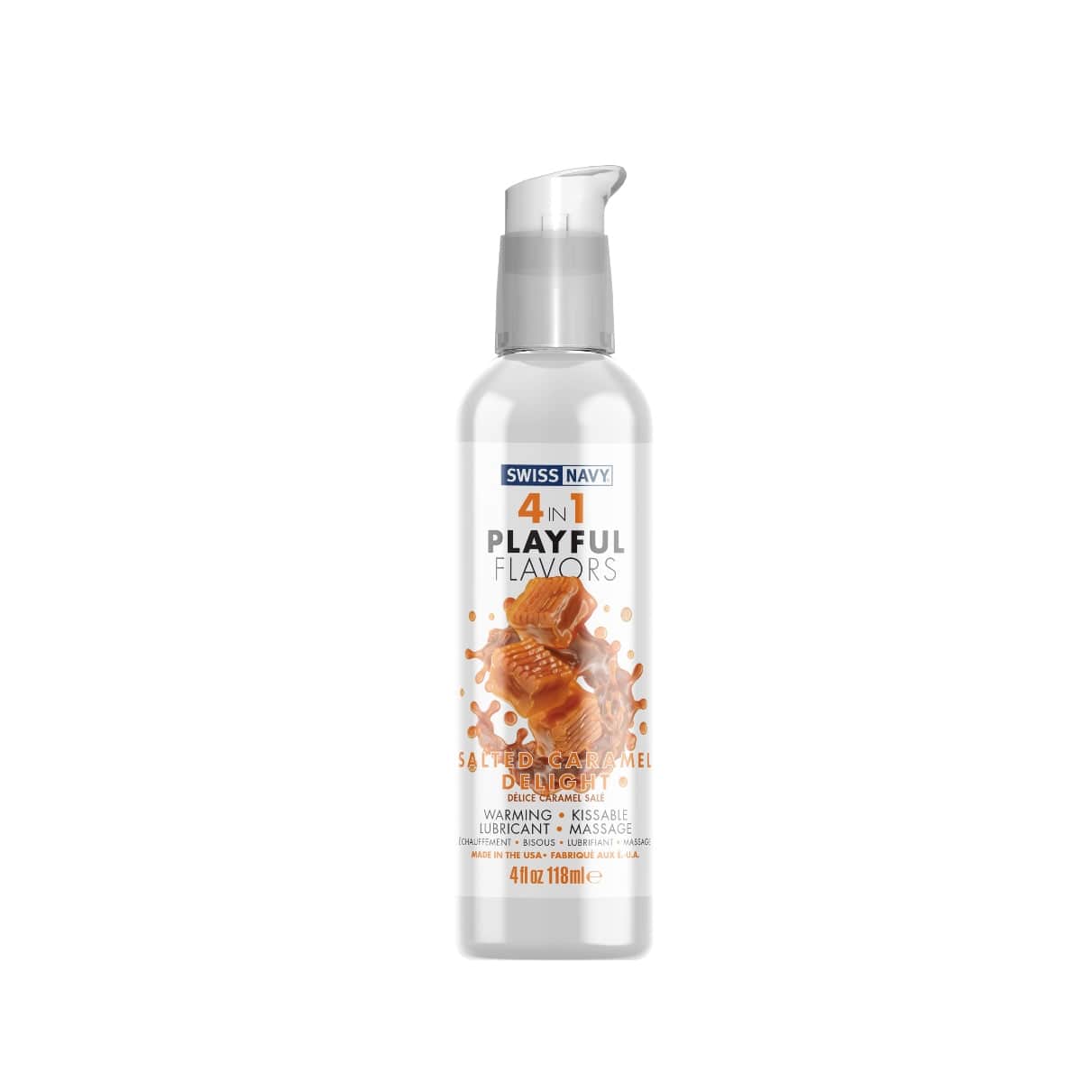 Swiss Navy - 4 in 1 Salted Caramel Personal Lubrication | 118ml Swiss Navy - For Me To Love