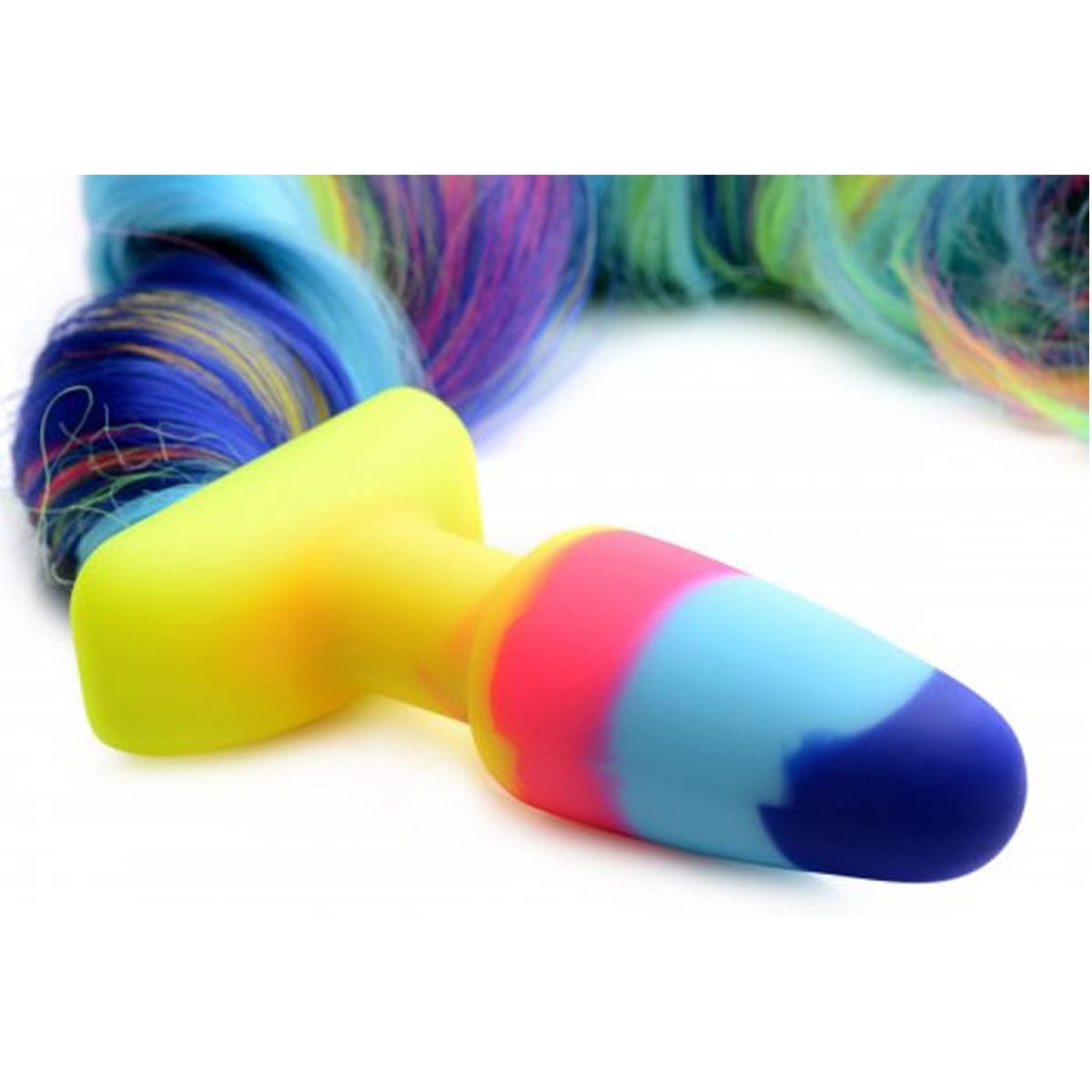 Tailz - Rainbow Unicorn Tail Anal Butt Plug Tailz - For Me To Love