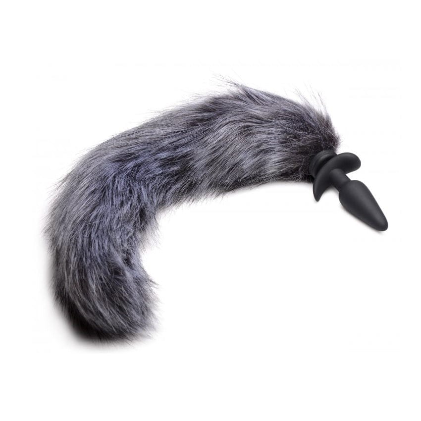Tailz - Vibrating Silicone Anal Butt Plug & 3 Interchangeable Snap-on Tails With Remote Control Tailz - For Me To Love