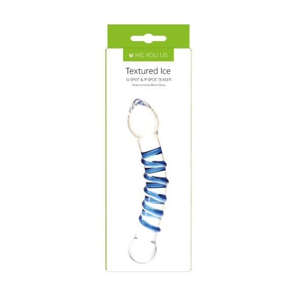 Textured Ice G-spot Teaser Blue - 7 inches Me You Us - For Me To Love