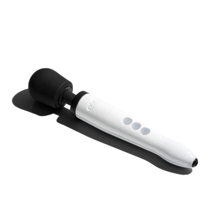 The All New Doxy - Die Cast Rechargeable in Stardust White | Powerful Massage Wand Doxy - For Me To Love