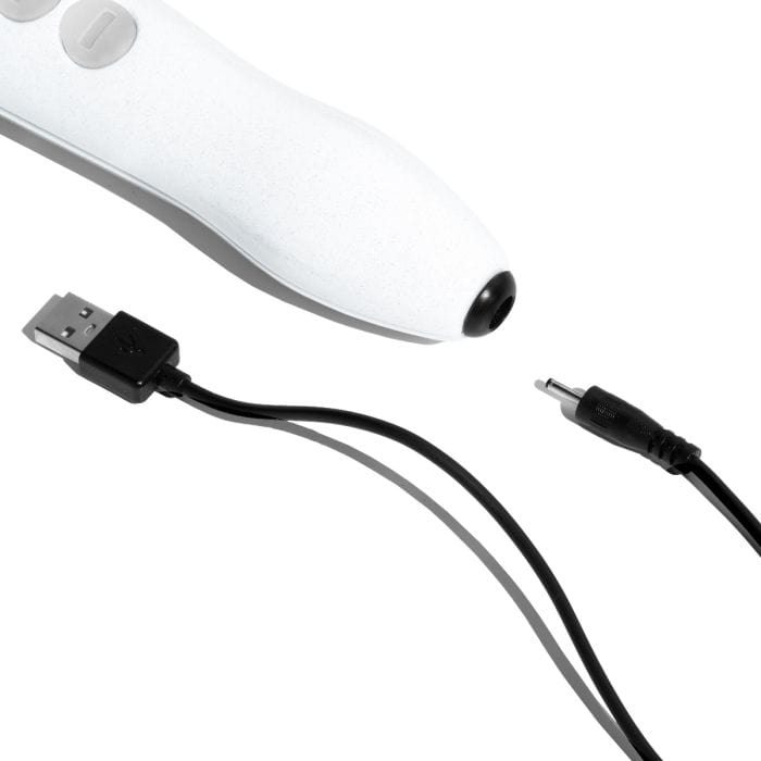 The All New Doxy - Die Cast Rechargeable in Stardust White | Powerful Massage Wand Doxy - For Me To Love