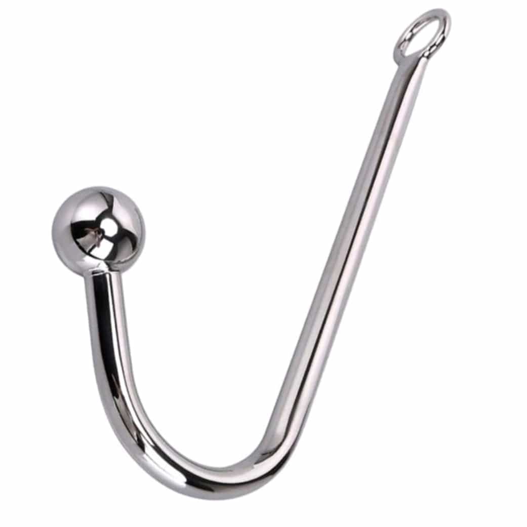 Torment Stainless Steel Single 30mm Ball Anal Hook Torment - For Me To Love