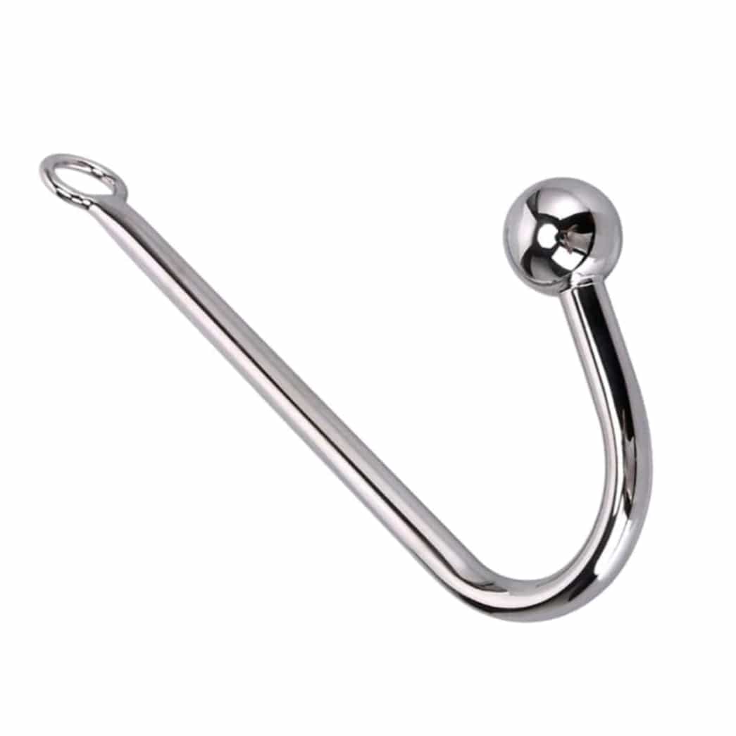 Torment Stainless Steel Single 30mm Ball Anal Hook Torment - For Me To Love