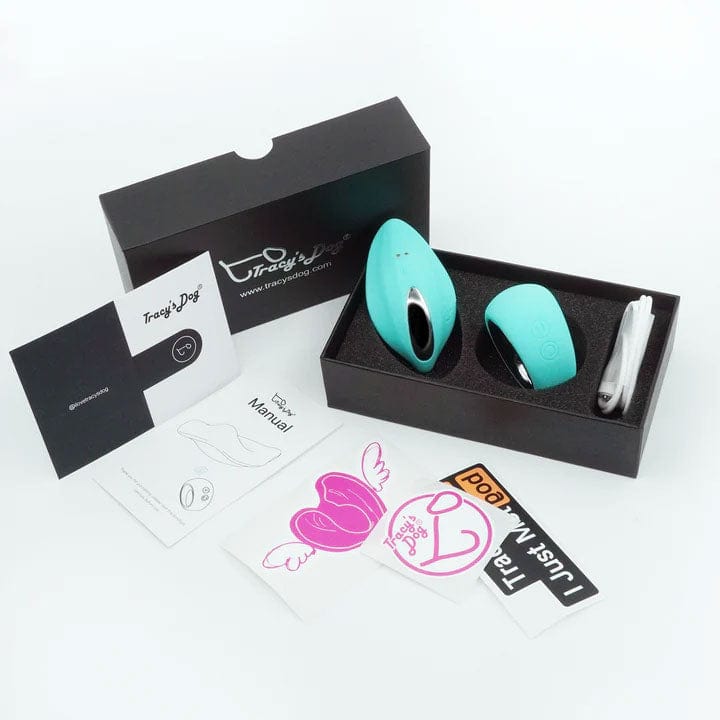 Tracy's Dog - Starship Wearable Panty vibrator with Ring Control | Teal Tracy's Dog - For Me To Love