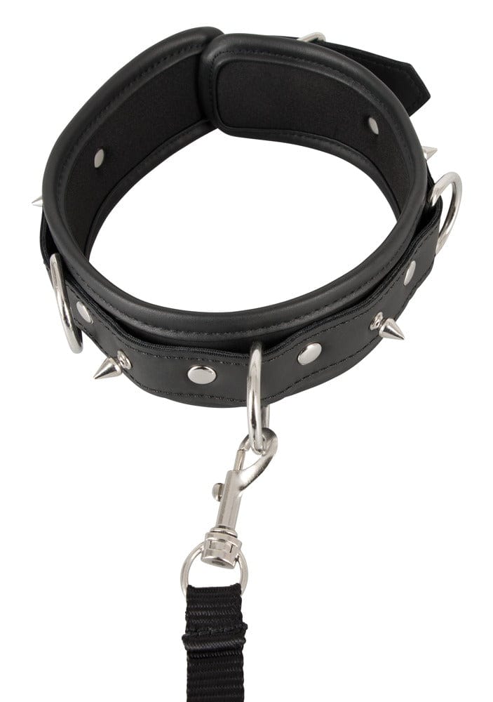 Vegan Fetish Black Collar & Leash vegan fetish - For Me To Love