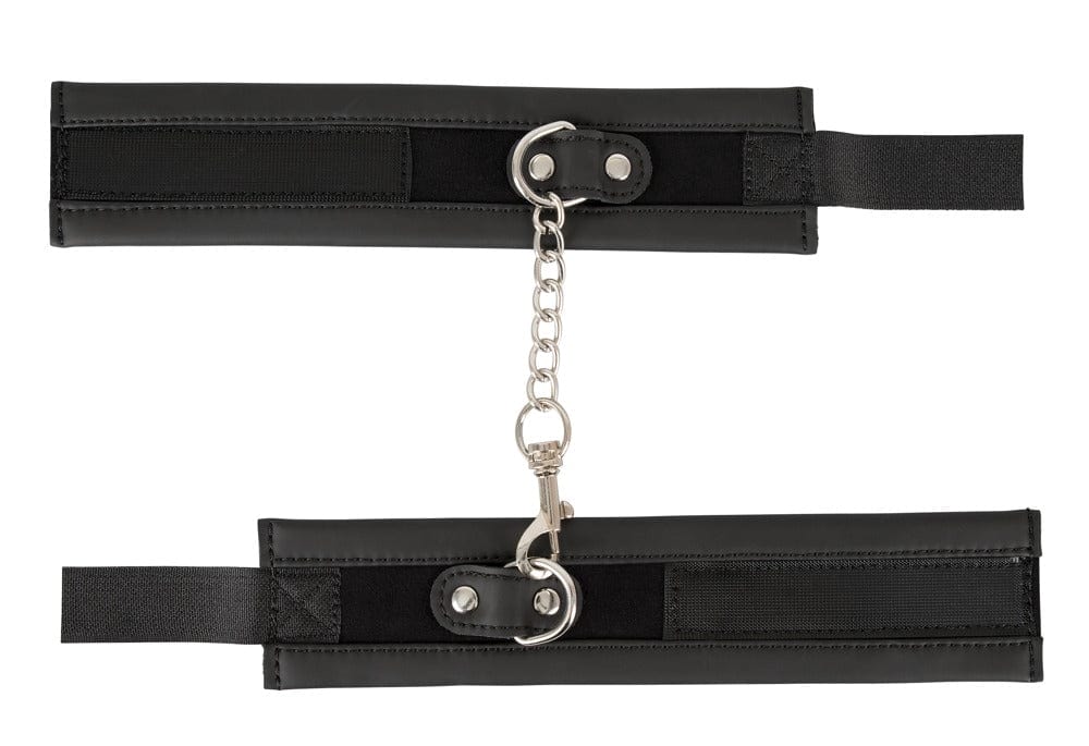Vegan Fetish Black Handcuffs vegan fetish - For Me To Love
