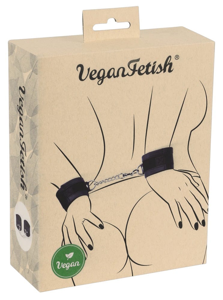 vegan fetish Vegan Fetish Black Handcuffs