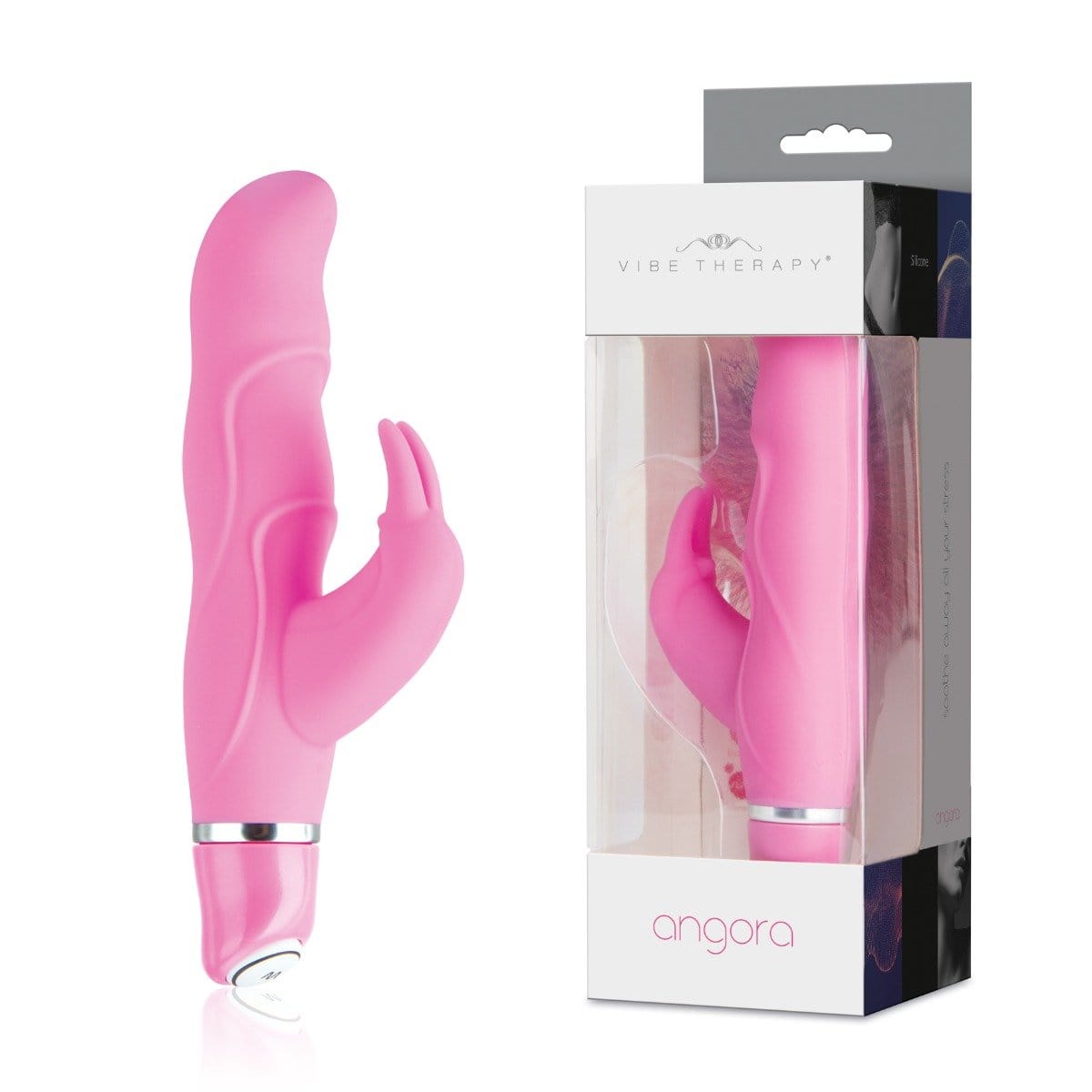 Vibe Therapy - Angora Mini Rabbit Vibrator | Pink Vibe Therapy - For Me To Love