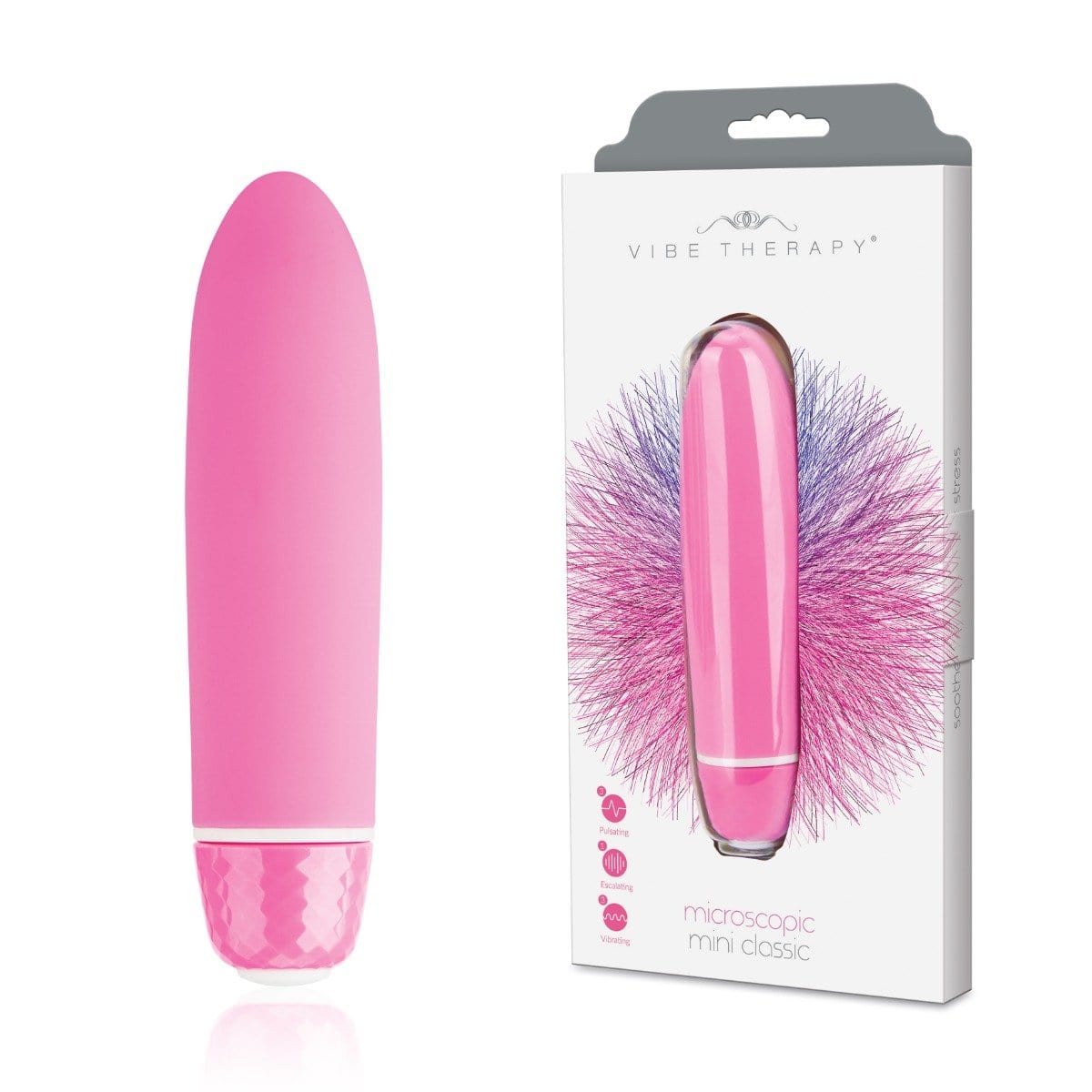 Vibe Therapy - Mini Classic Bullet Vibrator | Pink Vibe Therapy - For Me To Love