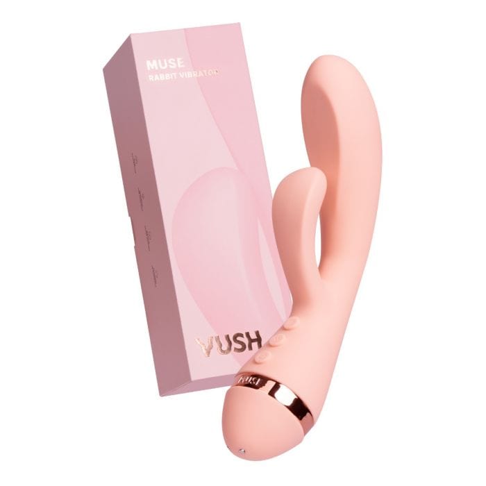 VUSH - MUSE Rabbit Vibrator - Magnetic USB Rechargeable Vush - For Me To Love