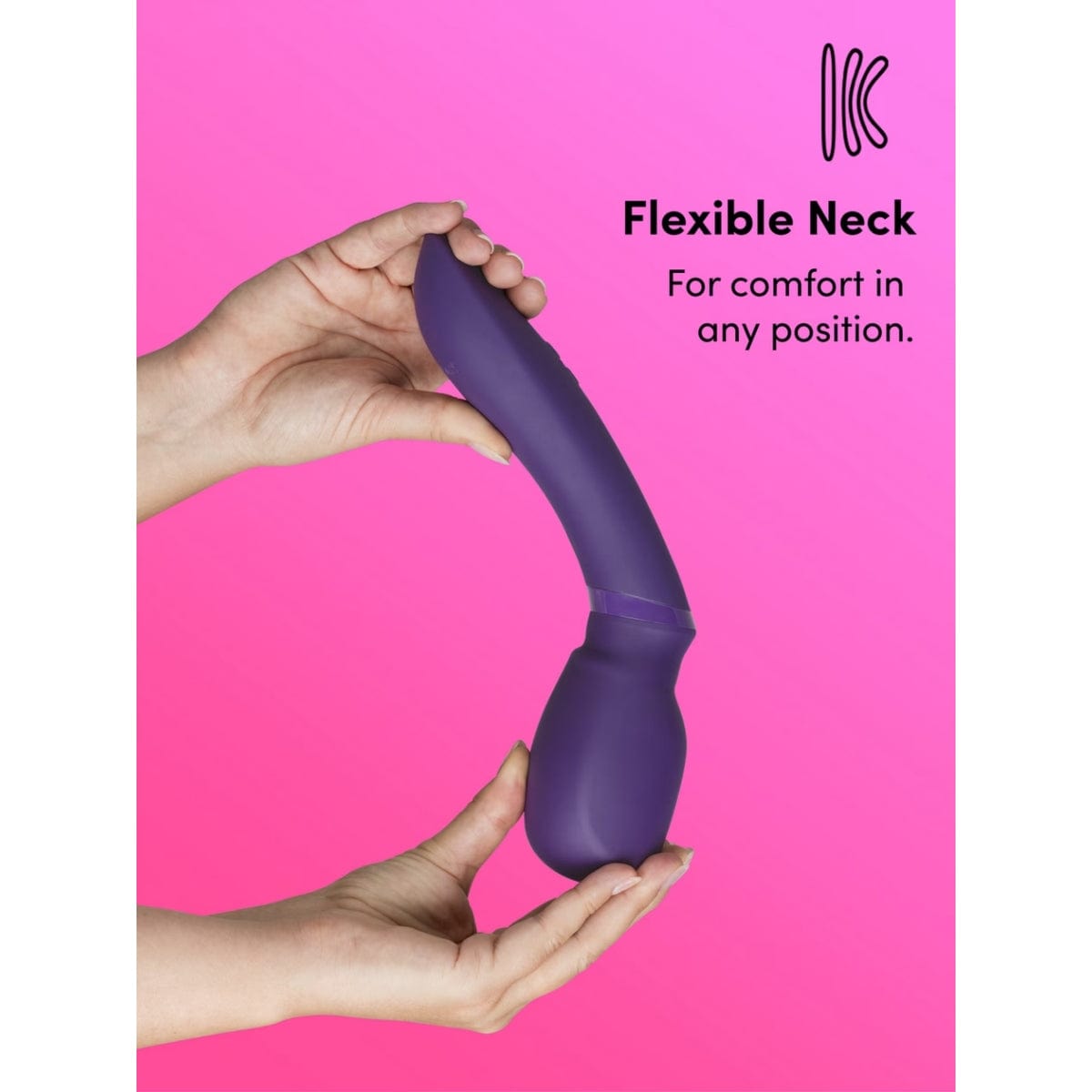 We-Vibe - Wand 2 The Ultimate USB Rechargeable Cordless Massage Wand | Manual & App Controlled We-Vibe - For Me To Love