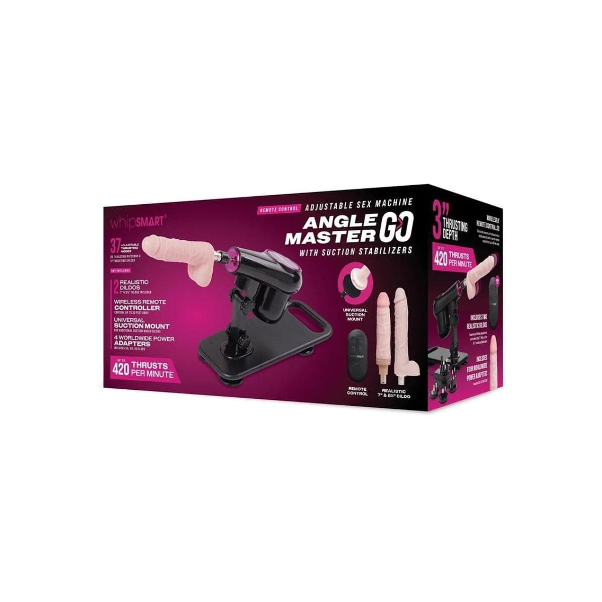 Whipsmart - Remote Controlled Sex Machine | Suction Cup Dildo Compatible WhipSmart - For Me To Love