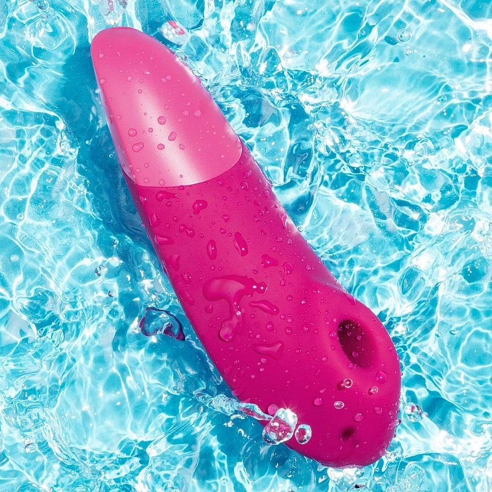 Womanizer - Enhance Clitoral Vibrator with Air Pulse Technology | Vibrant Pink Womanizer - For Me To Love