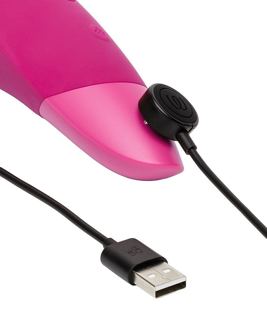Womanizer - Enhance Clitoral Vibrator with Air Pulse Technology | Vibrant Pink Womanizer - For Me To Love