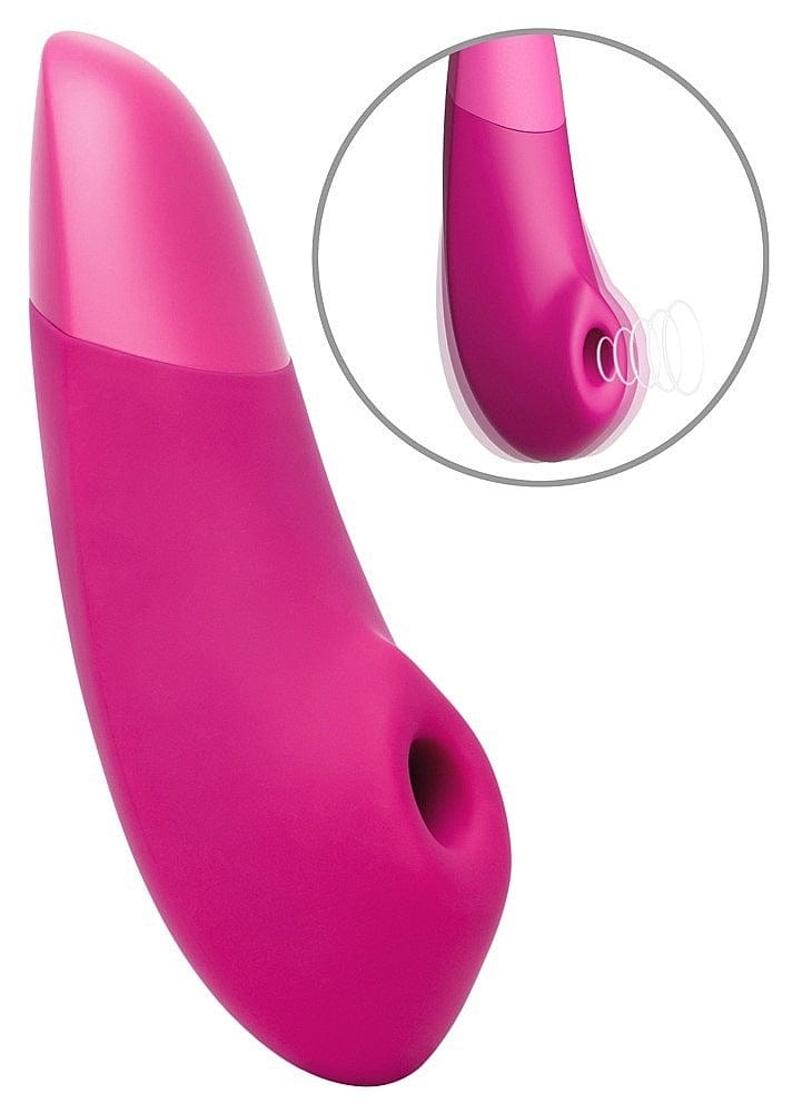 Womanizer - Enhance Clitoral Vibrator with Air Pulse Technology | Vibrant Pink Womanizer - For Me To Love