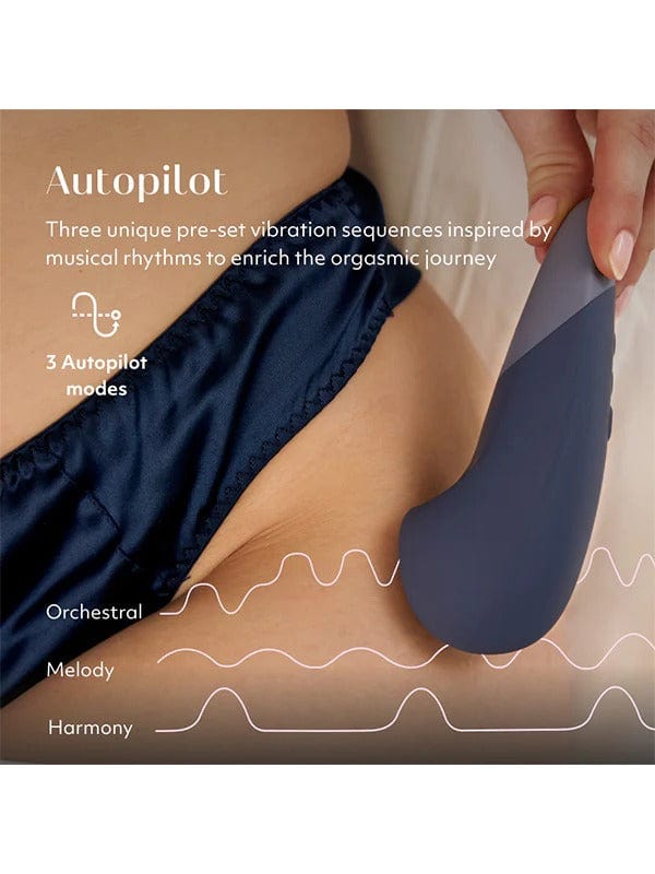 Womanizer - 'Vibe' World's 1st Silent Vibrator with UltraWave Technology | Blue Womanizer - For Me To Love