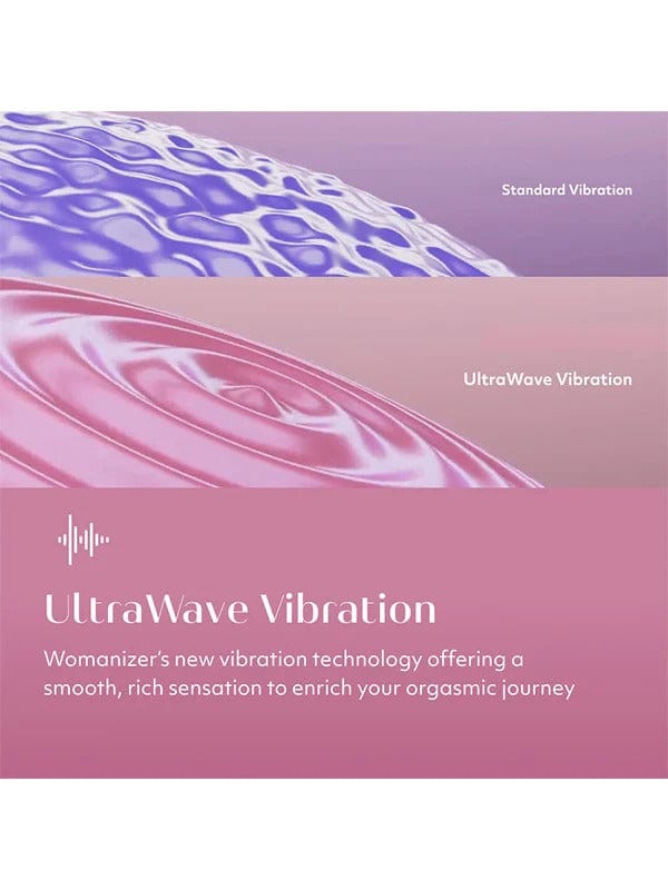 Womanizer - 'Vibe' World's 1st Silent Vibrator with UltraWave Technology | Pink Womanizer - For Me To Love