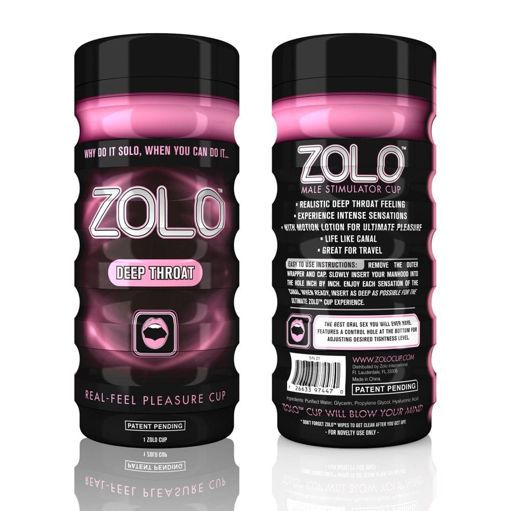 Zolo - Deep Throat Cup | Real-Feel Male Masturbator Zolo - For Me To Love