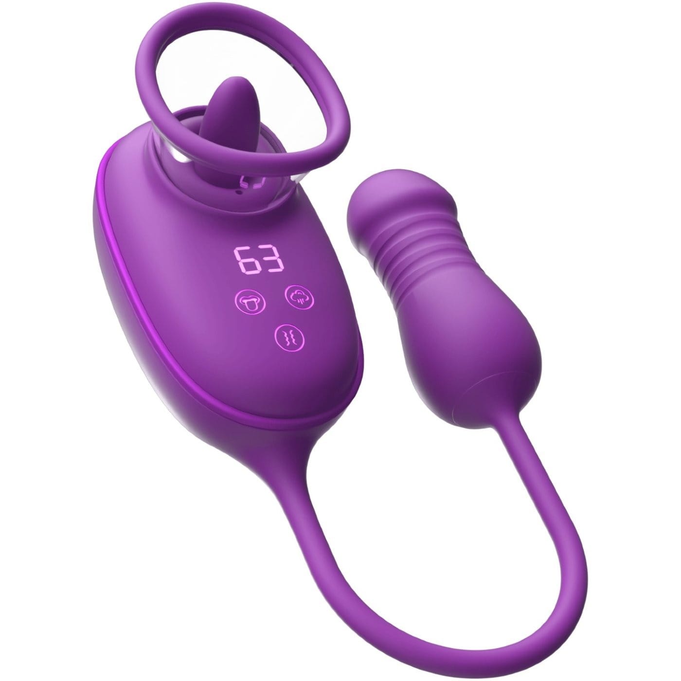 Amovibe - Nebula Orbit Suction & Thrusting Clit Vibrator | USB Rechargeable AmoVibe - For Me To Love