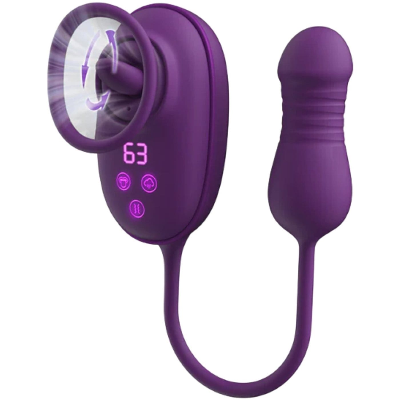 Amovibe - Nebula Orbit Suction & Thrusting Clit Vibrator | USB Rechargeable AmoVibe - For Me To Love