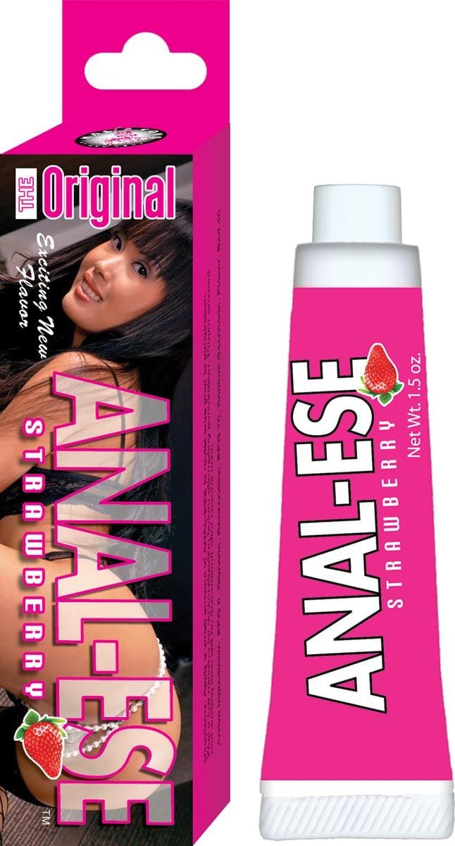 Anal Ese - Anal Desensitizing Lube | Strawberry 42.5ml Cream Anal-Ese - For Me To Love