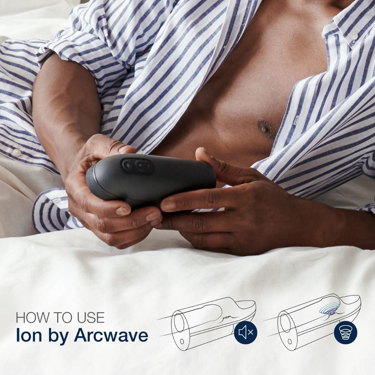 Arcwave Ion - Pleasure Air Smart Silence Male Masturbator Arcwave - For Me To Love