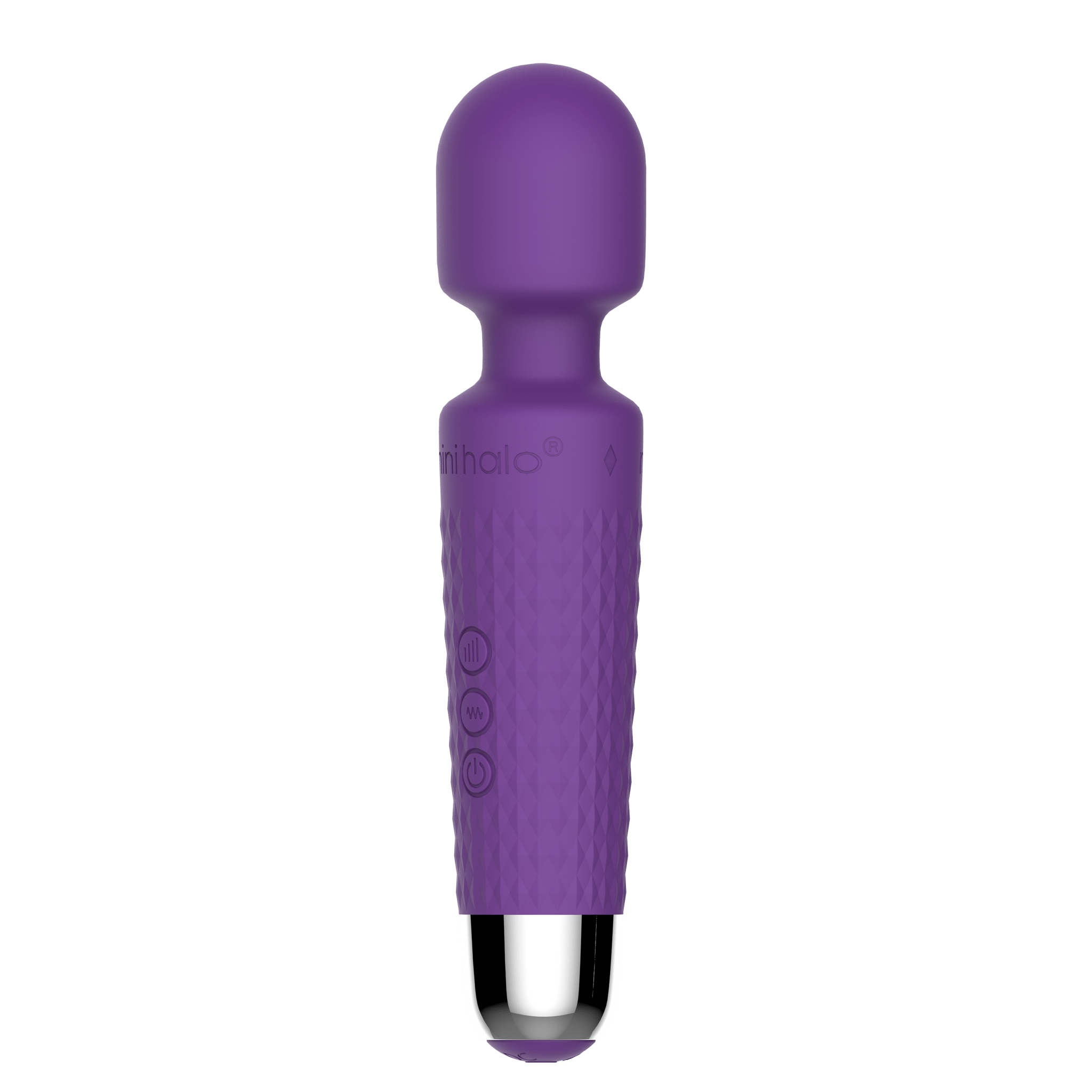 Award Winning Mini Halo - Wireless Massage Wand - Amethyst Mini Halo - For Me To Love