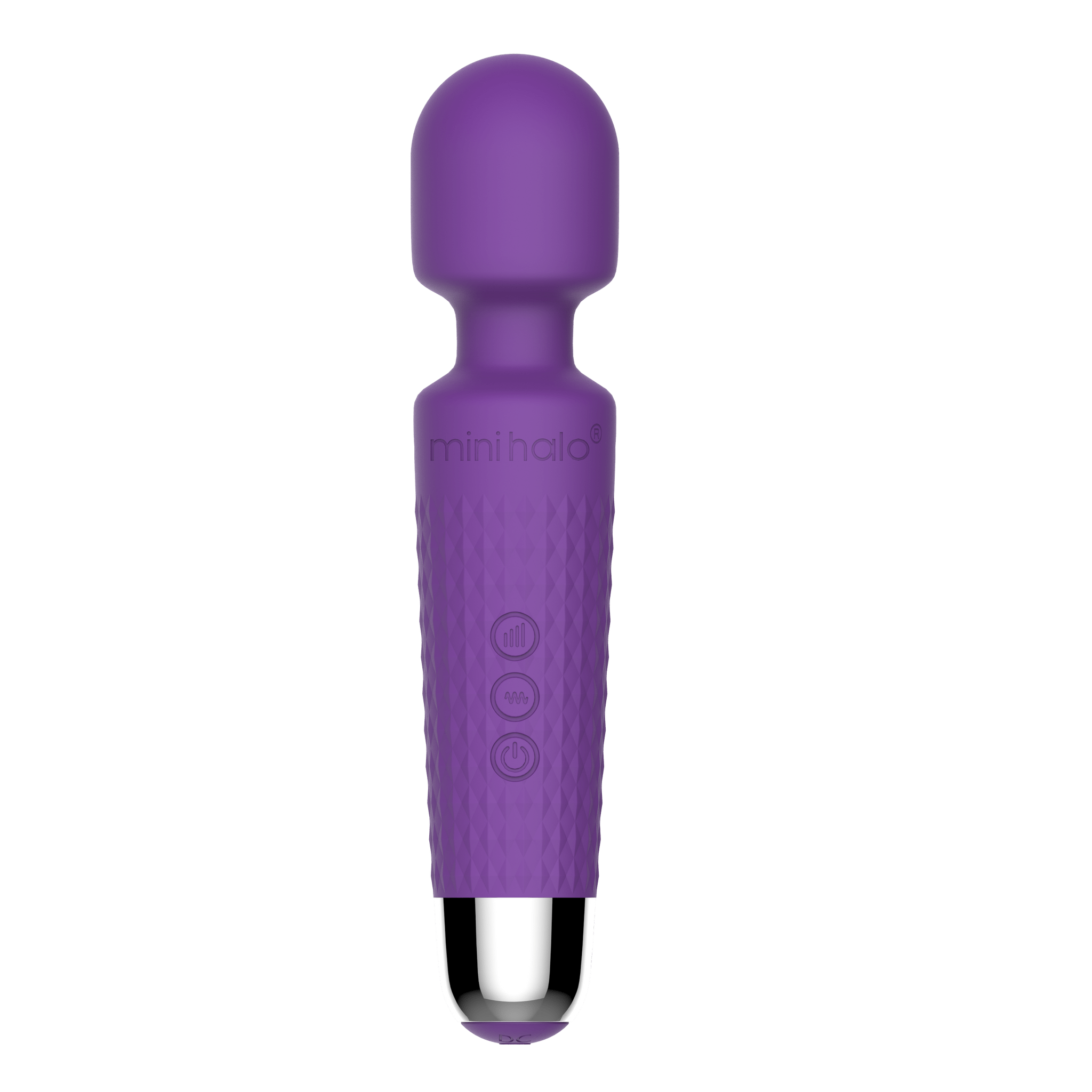 Award Winning Mini Halo - Wireless Massage Wand - Amethyst Mini Halo - For Me To Love