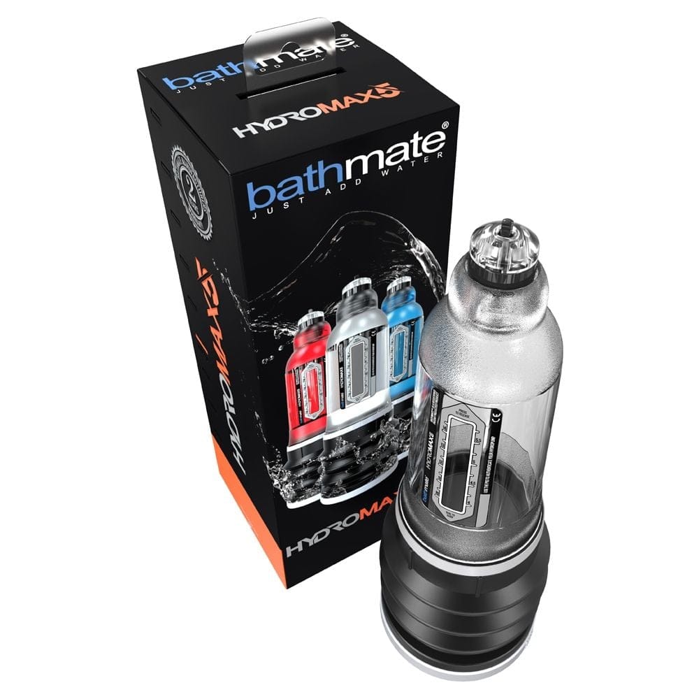 Bathmate - HYDROMAX5 Hydro Vacuum Penis Pump Clear | Penis Size 3-5 inches Bathmate - For Me To Love