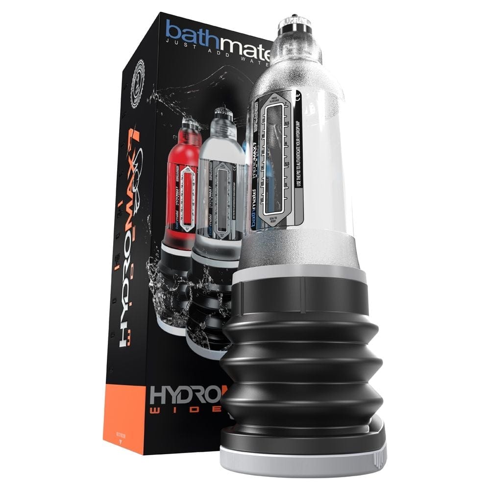 Bathmate - HYDROMAX7 WIDE BOY Hydro Vacuum Penis Pump Clear | Penis Size 5-7 inches Bathmate - For Me To Love