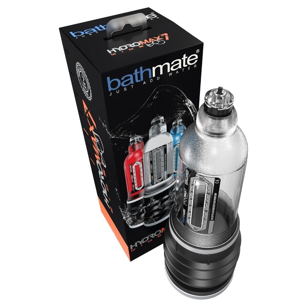 Bathmate - HYDROMAX7 WIDE BOY Hydro Vacuum Penis Pump Clear | Penis Size 5-7 inches Bathmate - For Me To Love