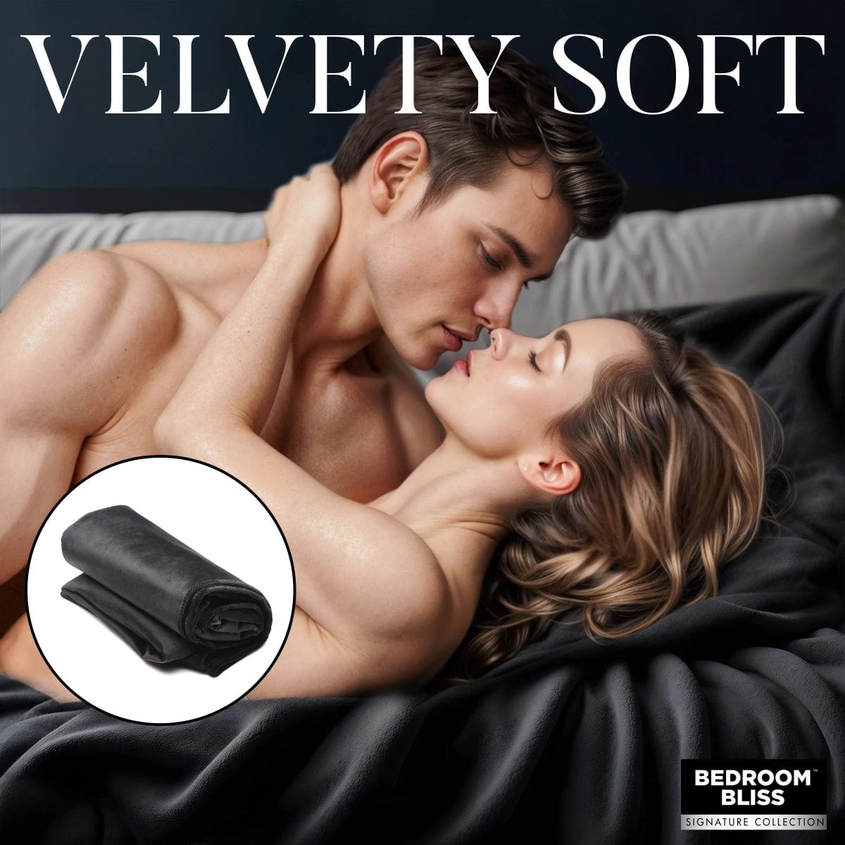 Bedroom Bliss - Velvety Lover's Waterproof Throw Blanket | Washing Machine Friendly Bedroom Bliss - For Me To Love