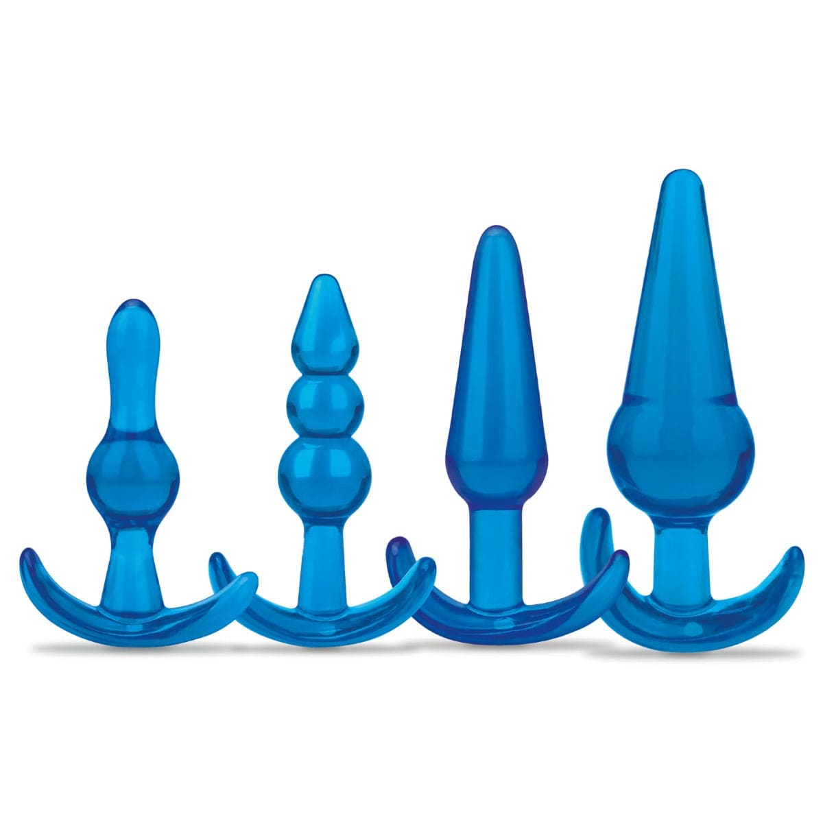 Blue Line - Butt Plug Training to Explore Anal Pleasure | Set of 4 Blue Line - For Me To Love