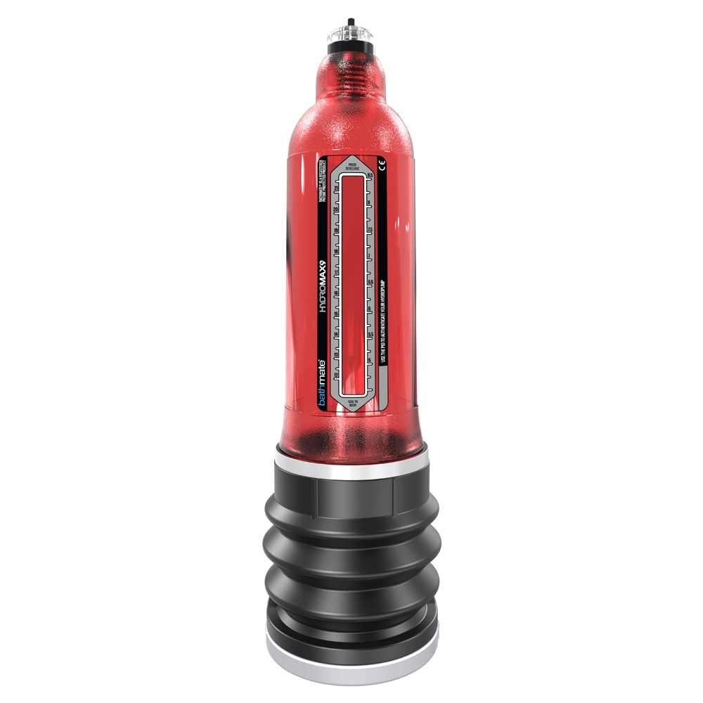 Bathmate HYDROMAX9 Penis Pump Red | Penis Size 7-9 inches