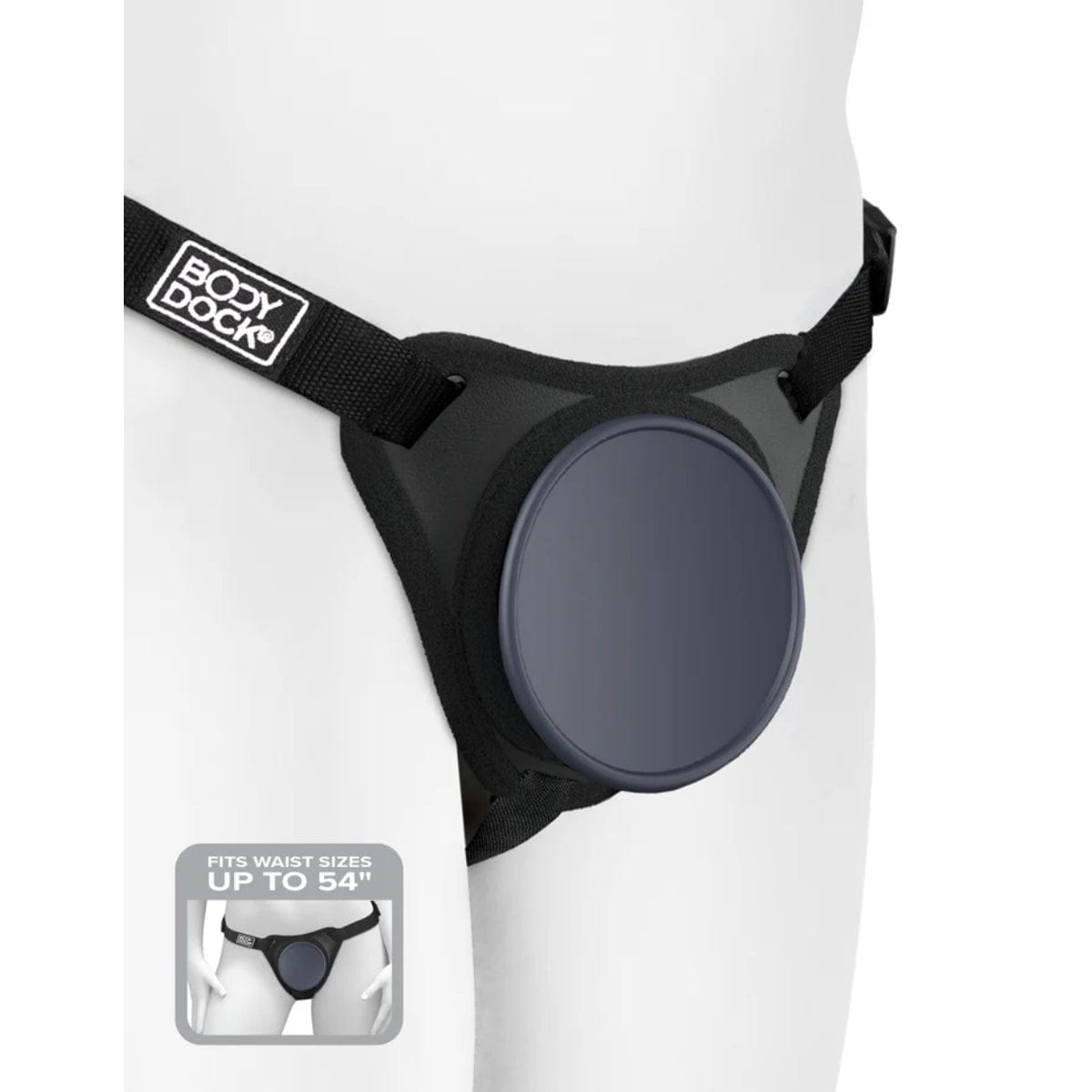 Body Dock - Elite Strap On Harness | Black Body Dock - For Me To Love