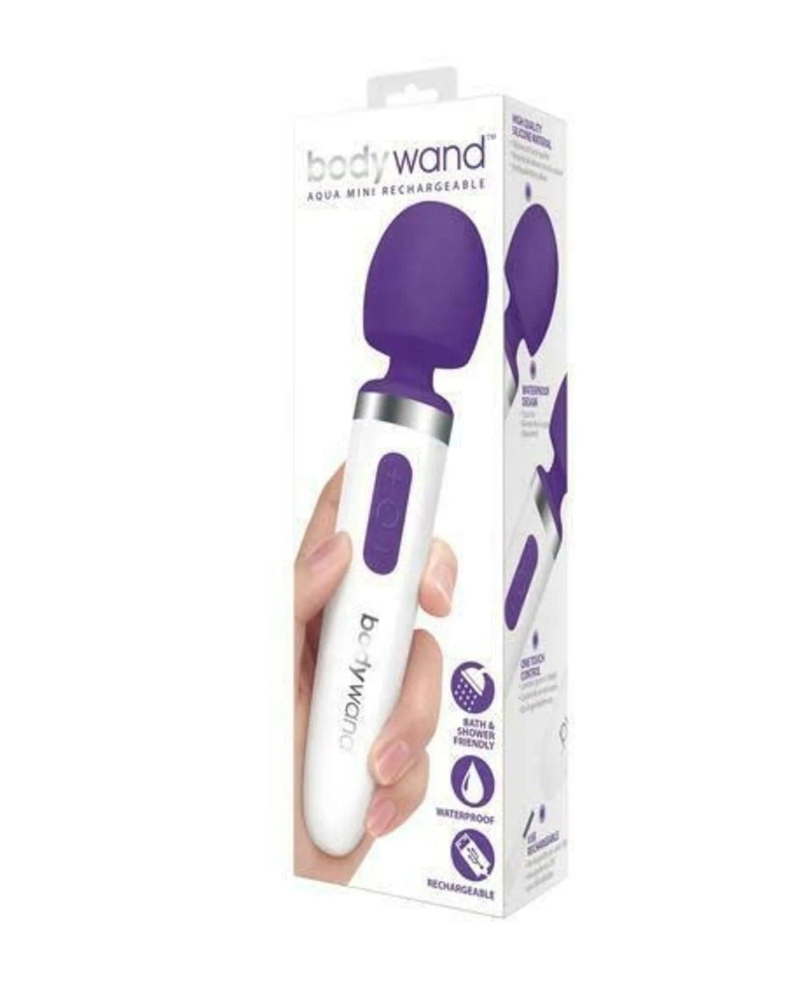 Bodywand - Aqua Mini USB Rechargeable Purple Multi Function Massage Wand | Discreet Travel Companion (Copy) Bodywand - For Me To Love
